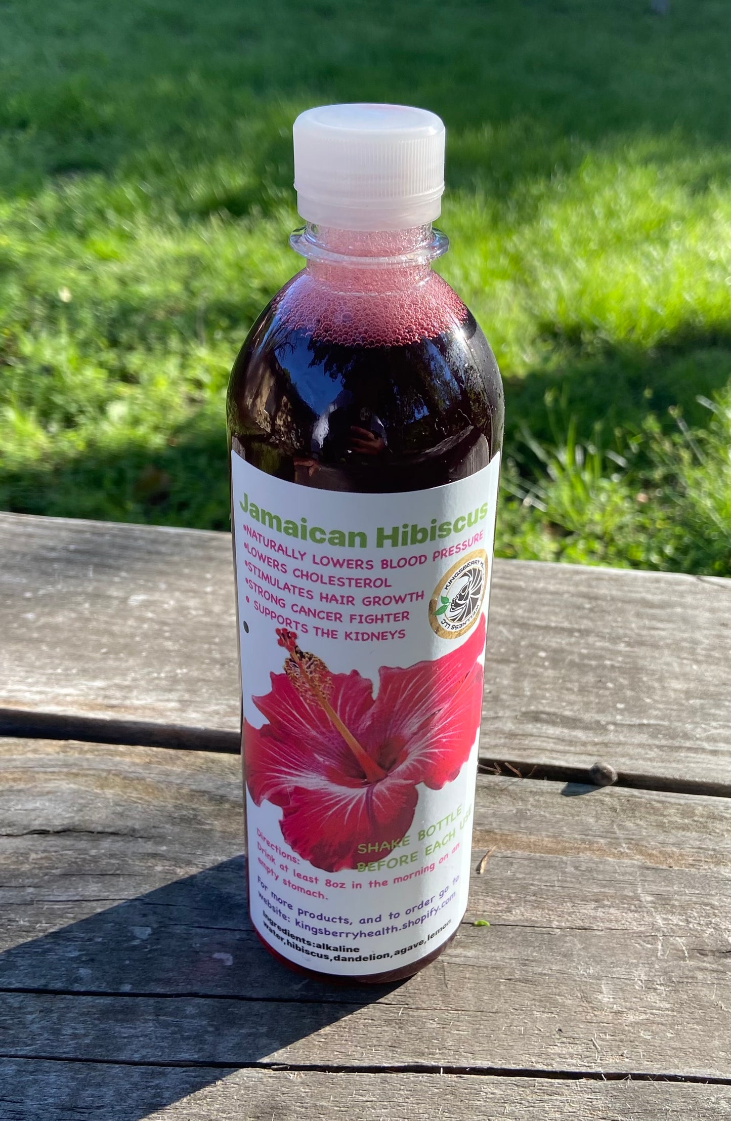 Jamaican HIBISCUS Life Drink (for blood & heart health)